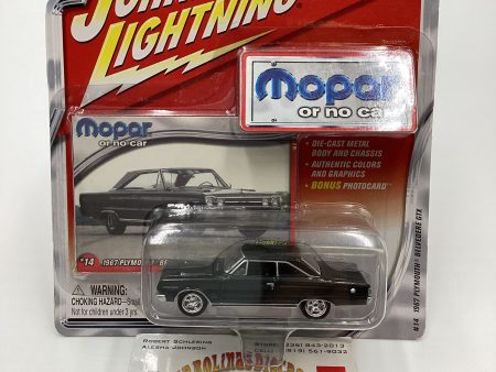 Johnny Lightning Mopar or No Car 1967 Plymouth Belvedere GTX White Lightning CHASE Online