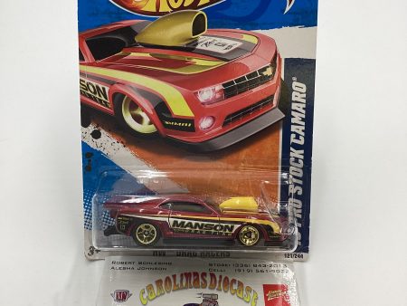 2011 Hot wheels #121 70 Pro Stock Camaro Red 13i on Sale