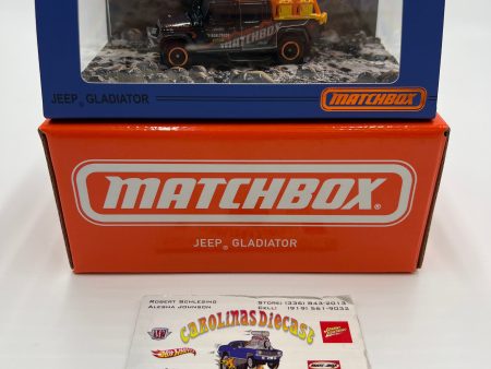 Matchbox Mattel Creations Jeep Gladiator Black Hot on Sale