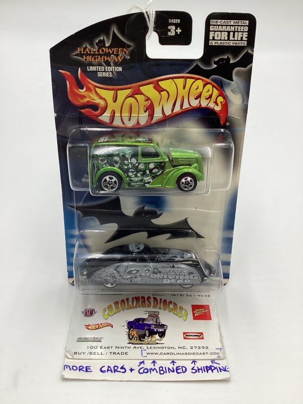 2002 Hot Wheels Halloween Highway Phantom Corsair & Anglia Panel SR on Sale