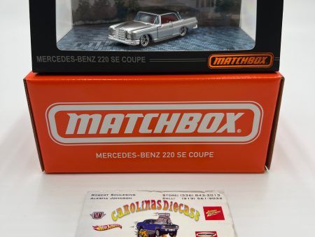 Matchbox Mattel Creations Mercedes-Benz 220 SE Coupe Silver Online