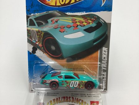 2011 Hot Wheels #230 Circle Tracker Turquoise 113A Online Hot Sale