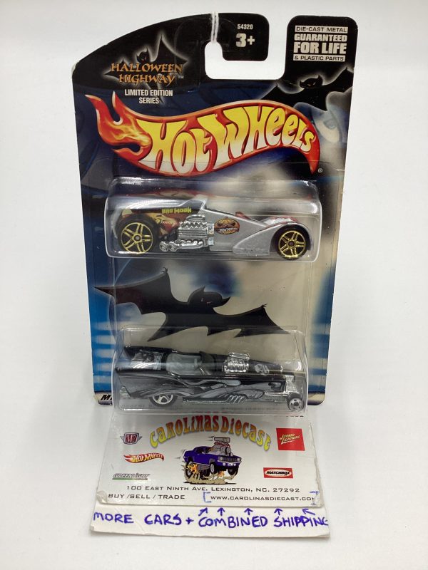 2002 Hot Wheels Halloween Highway Bad Moon & Highway Hauler SR Cheap