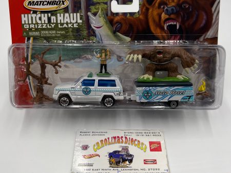 Matchbox Hitch N Haul Grizzly Lake Jeep Grand Cherokee & Pop-Up Camper Sale