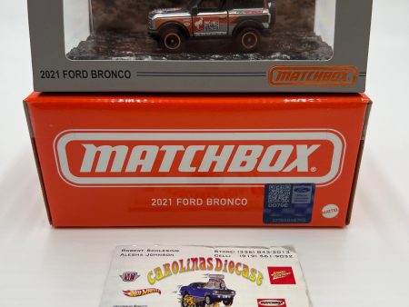 Matchbox Mattel Creations 2021 Ford Bronco Black on Sale