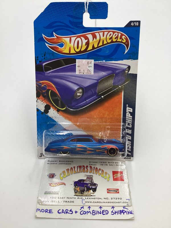 2011 Hot Wheels #94 Fish’d & Chip’d Blue 113A Discount