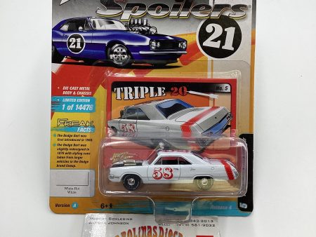 Johnny Lightning Street Freaks Spoilers 21 1970 Dodge Dart Swinger 227D Online Hot Sale