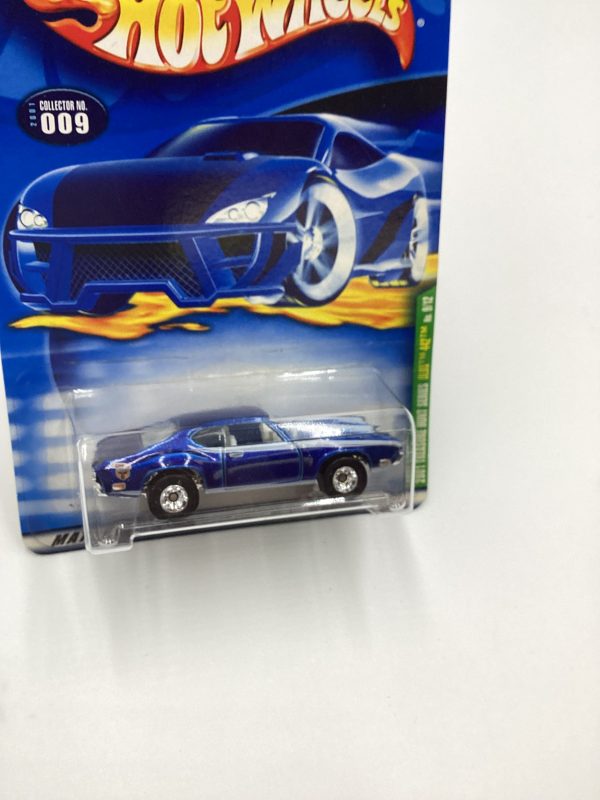 2001 Hot Wheels Treasure Hunt #009 Olds 442 Blue with protector Online