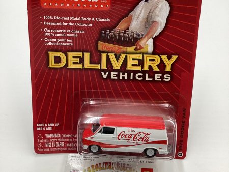 Johnny Lightning Coca Cola Delivery Vehicles 1976 Dodge Van 232C For Cheap