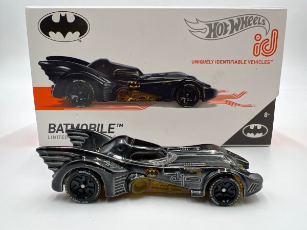 Hot Wheels iD Batman Series 1 #5 Batmobile Black Opened Online Hot Sale