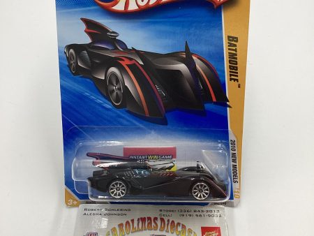 2010 Hot Wheels #42 Batmobile 122D Supply