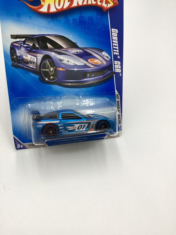 2009 Hot Wheels #071 Corvette C6R Blue 14i Online