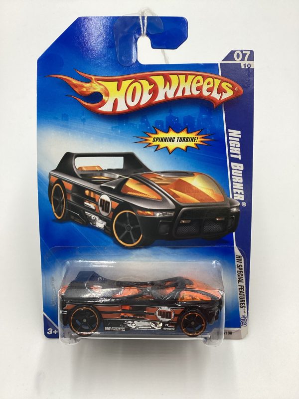 2009 Hot wheels #093 Night Burner Black HH1 Sale