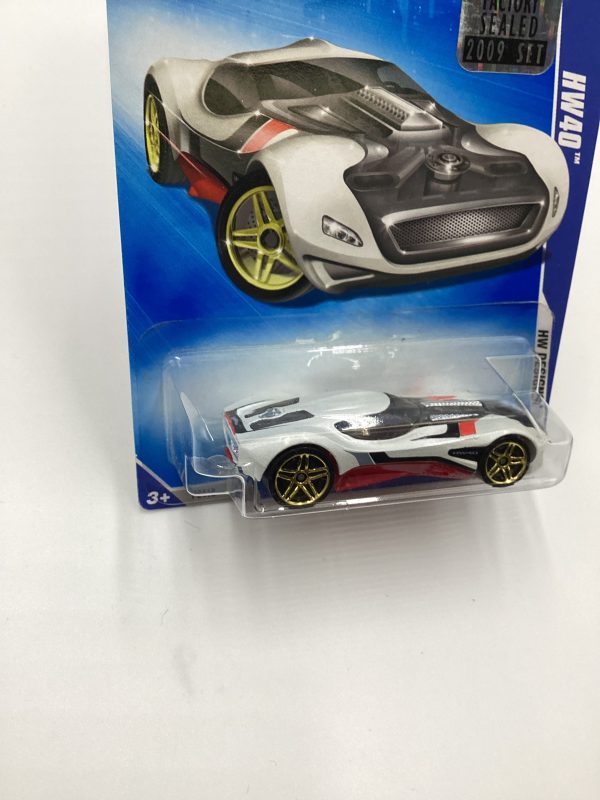 2009 Hot Wheels #098 HW40 White Factory Sealed HH5 Online