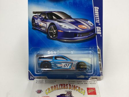 2009 Hot Wheels #071 Corvette C6R Blue 14i Online