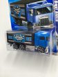 2009 Hot wheels #114 Hiway Hauler Blue 116D For Sale