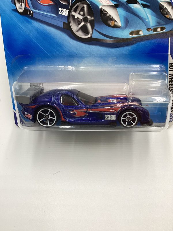 2009 Hot Wheels #070 Panoz GTR-1 Blue OH5 White Wheels 59B Sale