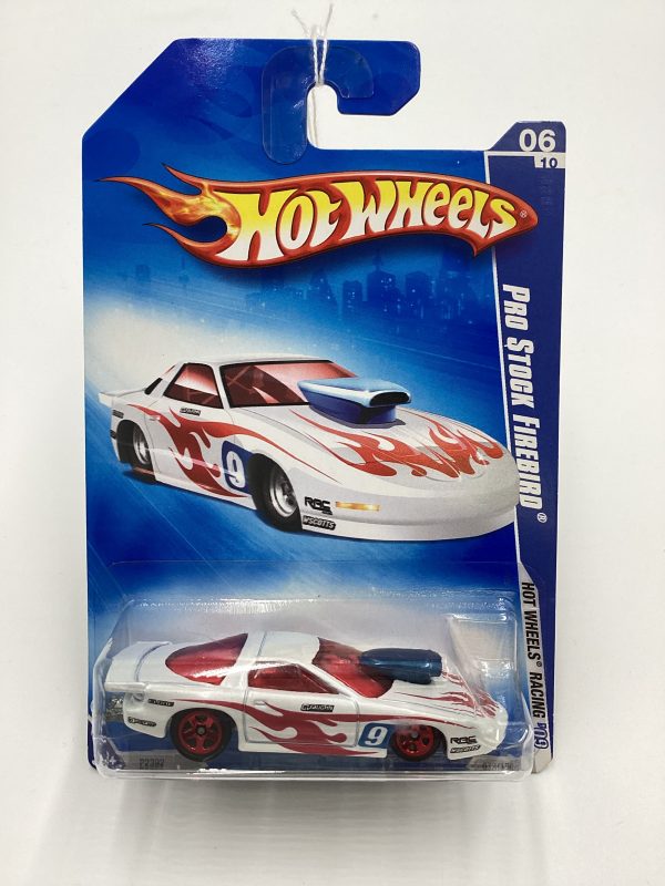 2009 Hot Wheels #072 Pro Stock Firebird White 41G Sale