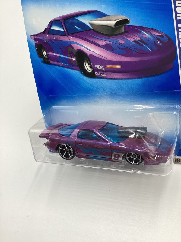 2009 Hot Wheels #072 Pro Stock Firebird Purple 42C For Sale