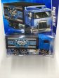 2009 Hot wheels #114 Hiway Hauler Blue 116D For Sale