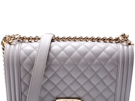 Chanel Boy Flap Medium New Caviar on Sale