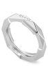 GUCCI Link to Love 18k White Gold Ring YBC662177002 Sale