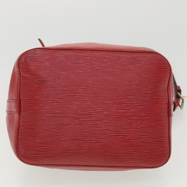 LOUIS VUITTON Epi Petit Noe Shoulder Bag Red M44107 lt736 For Sale