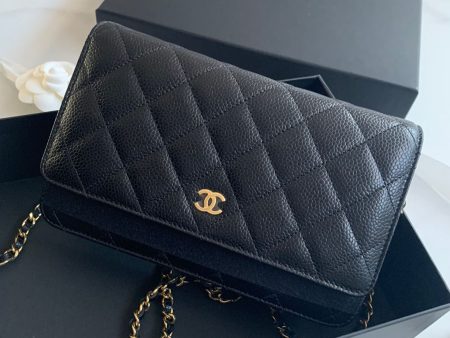 Chanel Wallet On Chain WOC GHW (Black) Hot on Sale