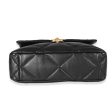 Chanel Black Quilted Goatskin Chanel 19 Flap Bag Sale