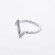 LOUIS VUITTON LV Vault Upside Down Ring #48 Q9Q31I No. 7 Women s K18 White Gold For Sale