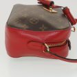 LOUIS VUITTON Monogram Saintonge Shoulder Bag Red M43556 38215 Online Hot Sale