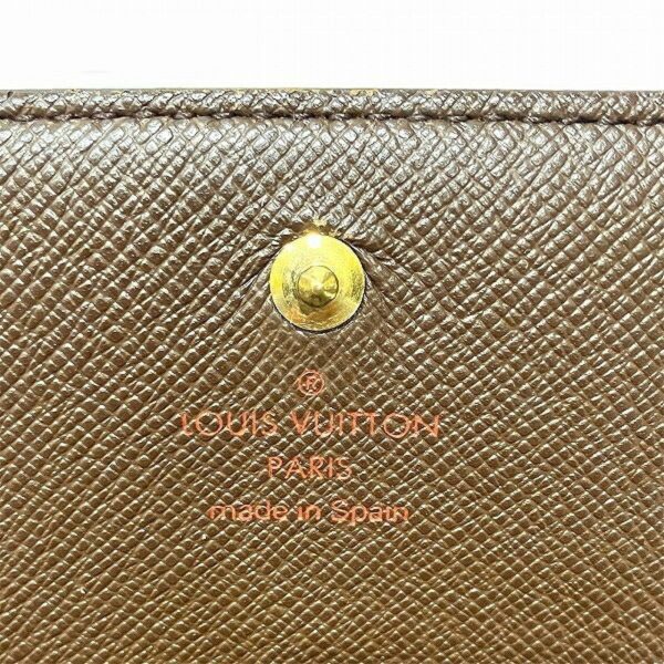 LOUIS VUITTON Damier Portefeuille Tresor N617362 Bifold Wallet Unisex Fashion