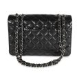 Chanel Black Quilted Lambskin Jumbo Classic Single Flap Bag Online Sale