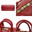 LOUIS VUITTON Epi Keepall 45 Boston Bag Ladies M42977 Castilian Red Discount