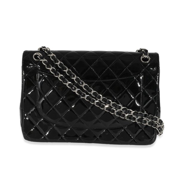 Chanel Black Patent Classic Jumbo Flap Bag Online Sale