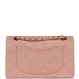 Chanel Vintage Small Classic Double Flap Pink Lambskin Gold Hardware Online now