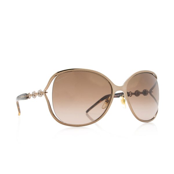 Gucci Marina Chain Crystal Sunglasses Sale