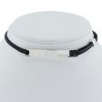 GUCCI Logo Plate Choker Silver 925 Made in Italy Black with logo Ladies Fashion