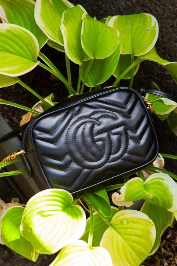 GUCCI Marmont Camera Bag Black Online now