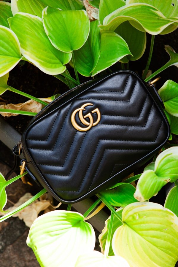 GUCCI Marmont Camera Bag Black Online now