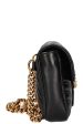 GUCCI Marmont Chain Belt Bag Black Fashion