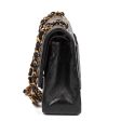 Chanel Black Quilted Lambskin Vintage Medium Classic Double Flap Bag on Sale