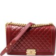 Chanel Boy Flap Medium New Lambskin 21M Fashion