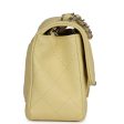 Chanel Mini Rectangular Flap Yellow Caviar Silver Hardware Fashion