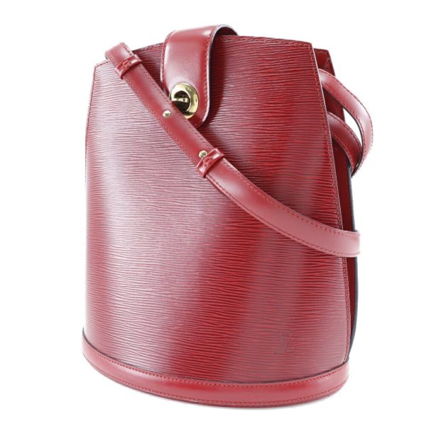 LOUIS VUITTON Cluny Shoulder Bag M52257 Epi Leather Castilian Red VI0995 Women s Online Hot Sale