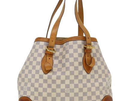 LOUIS VUITTON Damier Azur Hampstead MM Tote Bag N51206 bs4566 on Sale