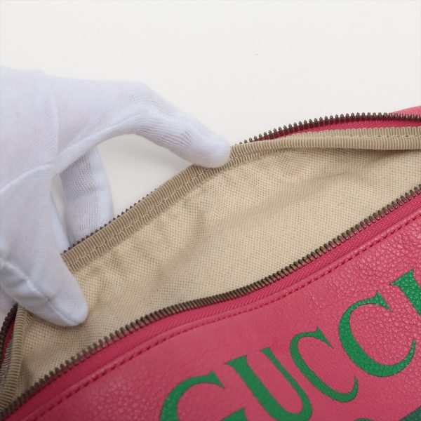 Gucci Logo Print Novelty Bumbag Pink Online