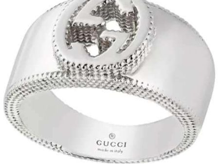 Gucci Interlocking-G Silver Ring YBC479228001 Online now