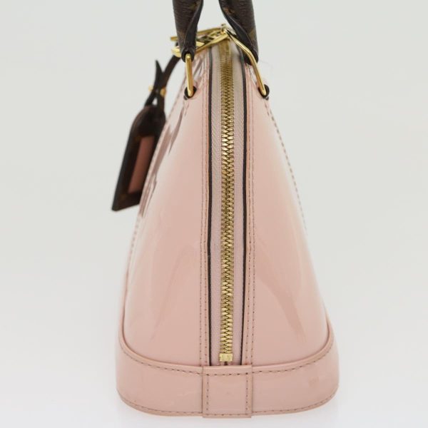 LOUIS VUITTON Vernis Alma BB Hand Bag 2way Pink M51925 31191A Hot on Sale