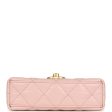 Chanel Nano Kelly Shopper Light Pink Shiny Aged Calfskin Brushed Gold Hardware Online